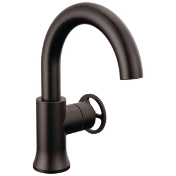 Delta Trinsic®: Single Handle Bathroom Faucet in Venetian Bronze
