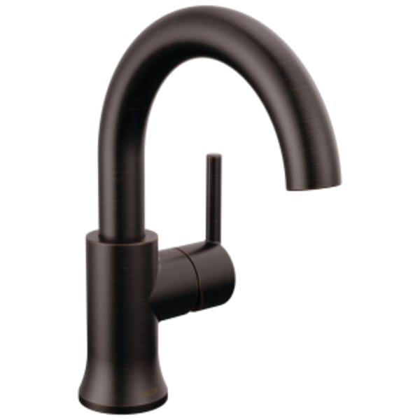 Delta Trinsic®: Single Handle Bathroom Faucet in Venetian Bronze