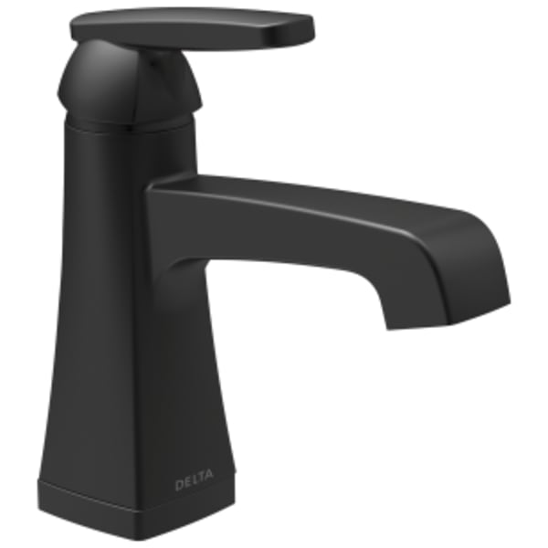 Delta Ashlyn®: Single Handle Lavatory Faucet - Metal Pop-Up in Matte Black