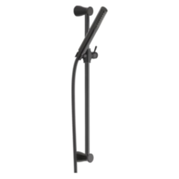 Delta Grail® Premium Single-Setting Slide Bar Handshower Matte Black