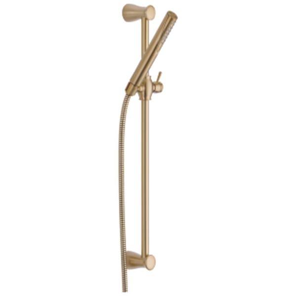 Delta Grail®: Premium Single-Setting Slide Bar Hand Shower in Champagne Bronze