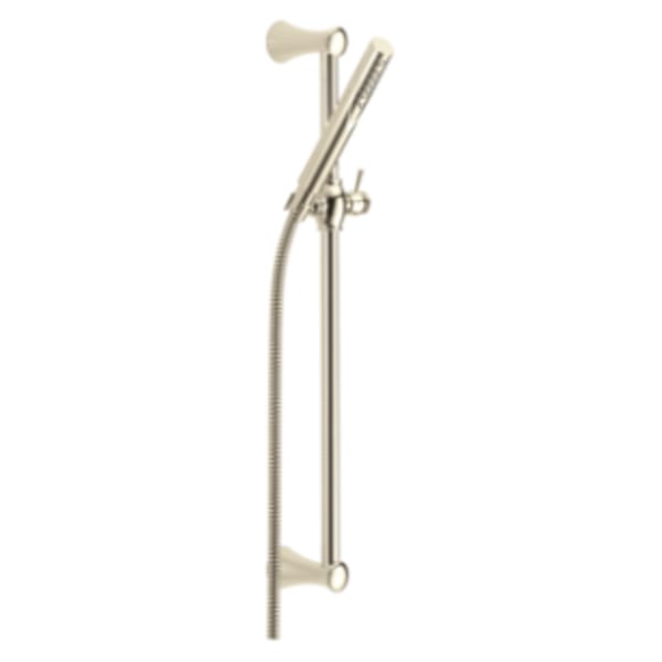 Delta Grail® Premium Single-Setting Slide Bar Handshower Polished Nickel