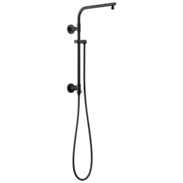 Delta Universal Shower Column 18" Round Matte Black