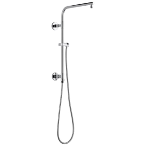 Delta Universal Showering Components: Emerge® 18" Round Shower Column in Lumicoat Chrome