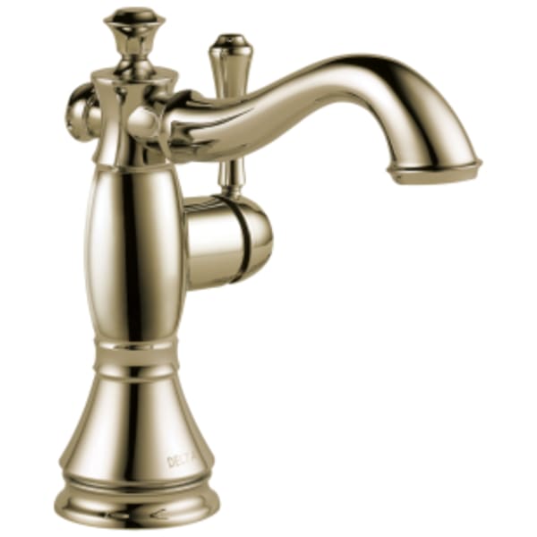 Delta Cassidy™: Single Handle Bathroom Faucet in Polished Nickel