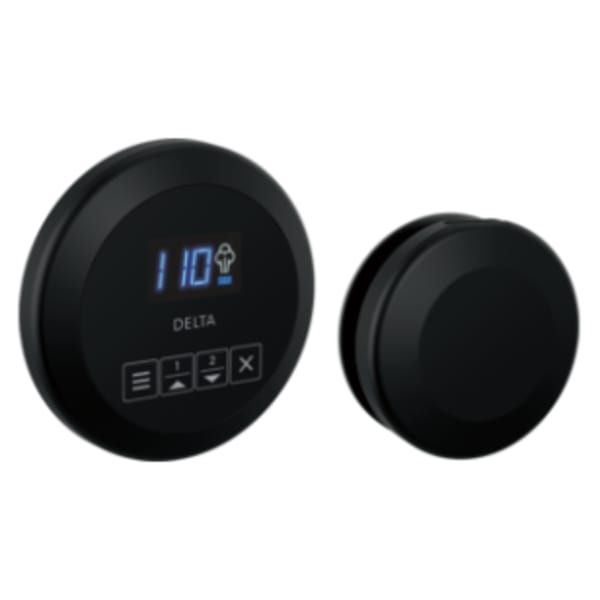Delta Universal Round Steam Package Matte Black