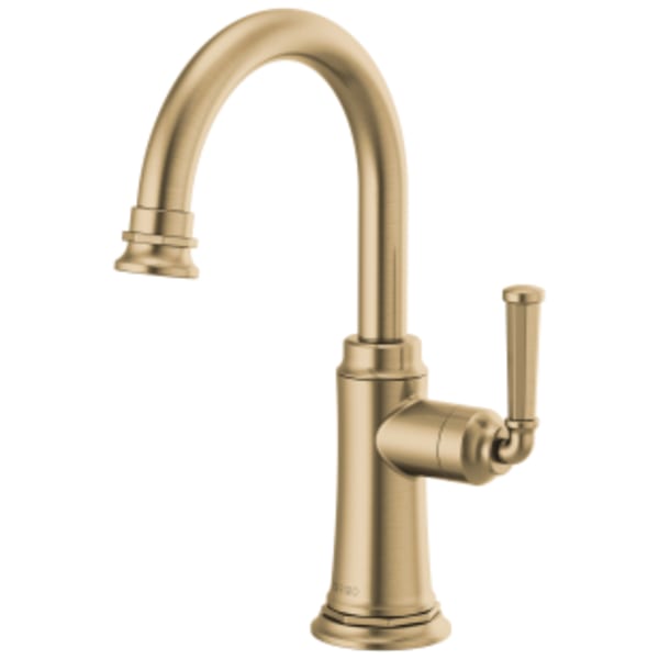 Brizo Rook®: Beverage Faucet in Luxe Gold
