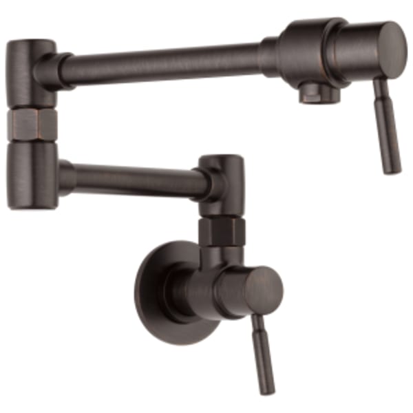 Brizo Brizo European: Wall Mount Pot Filler Faucet in Venetian Bronze