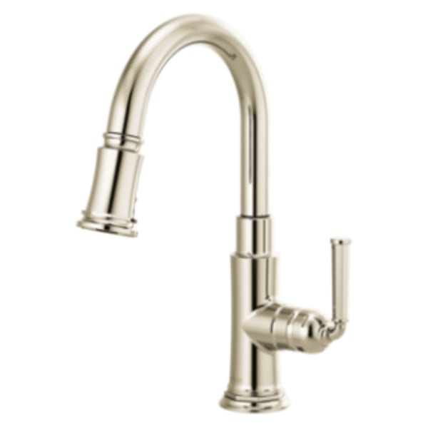 Brizo Rook® Pull-Down Prep Faucet Polished Nickel
