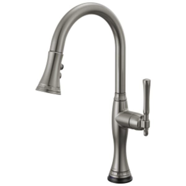Brizo The Tulham™ Kitchen Collection by Brizo®: SmartTouch® Pull-Down Kitchen Faucet in Luxe Steel