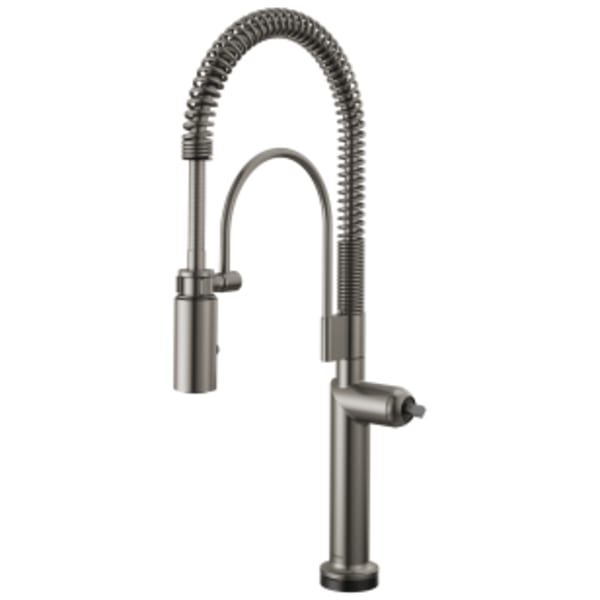 Brizo Odin®: SmartTouch® Semi-Professional Kitchen Faucet - Less Handle in Luxe Steel