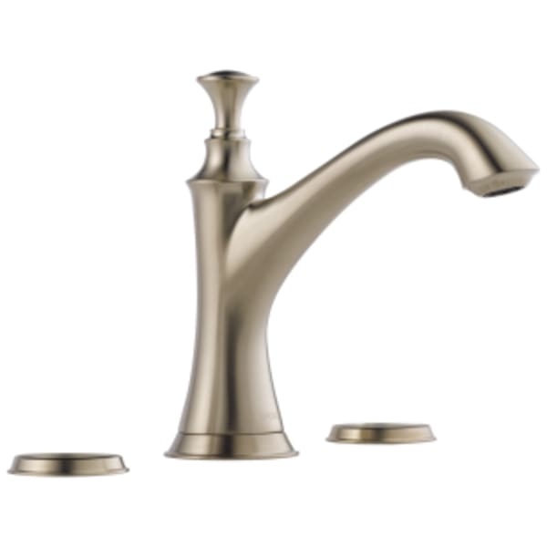Brizo Baliza®: Widespread Lavatory Faucet - Less Handles 1.2 GPM in Brushed Nickel
