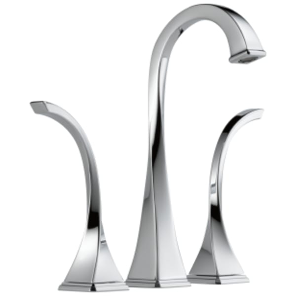 Brizo Virage®: Widespread Vessel Lavatory Faucet 1.2 GPM in Chrome