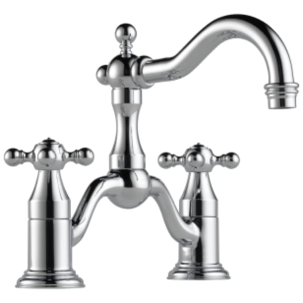 Brizo Tresa®: Two-Handle Widespread Bridge Lavatory Faucet 1.2 GPM in Chrome