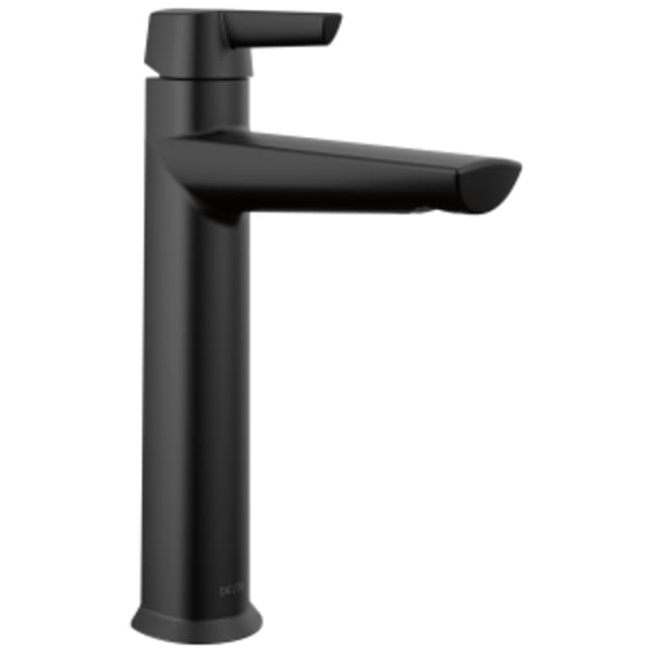 Delta Galeon™: Single Handle Mid-Height Bathroom Faucet in Matte Black