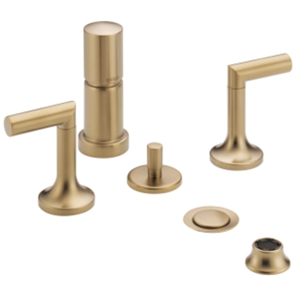 Brizo Odin®: Bidet in Luxe Gold