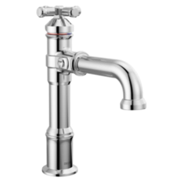 Delta Broderick® Single Handle Bathroom Faucet Lumicoat® Chrome