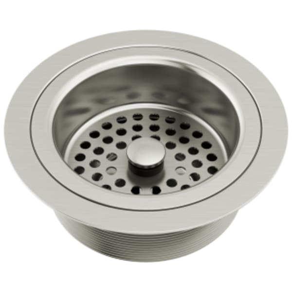 Brizo Other: Kitchen Sink Flange with Strainer in Stainless