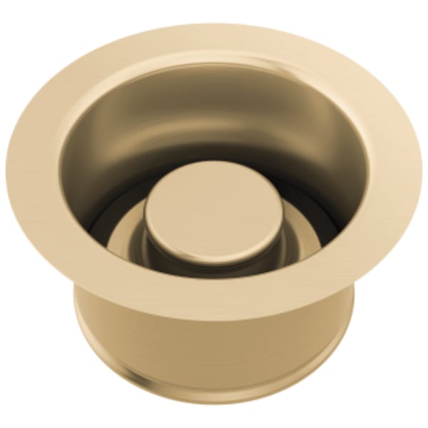 Brizo Other: Kitchen Sink Disposal Flange with Stopper in Luxe Gold