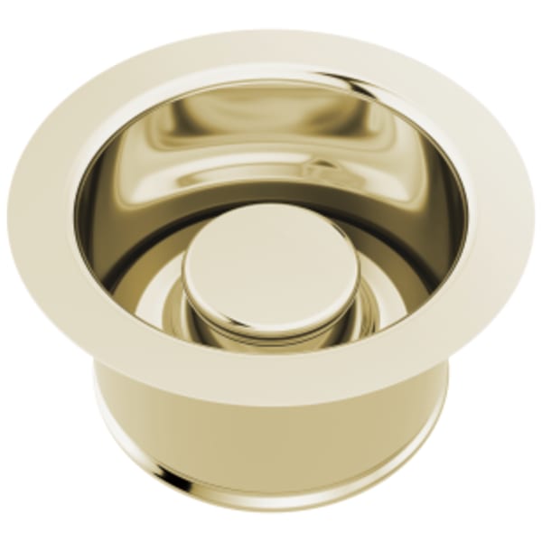 Brizo Other: Kitchen Sink Disposal Flange with Stopper in Polished Nickel
