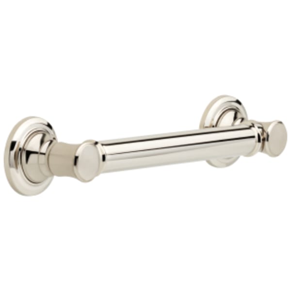 Brizo 12" Classic Grab Bar Polished Nickel