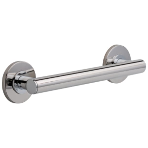 Brizo 12" Linear Round Grab Bar Chrome