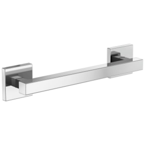 Brizo 12" Linear Square Grab Bar Chrome