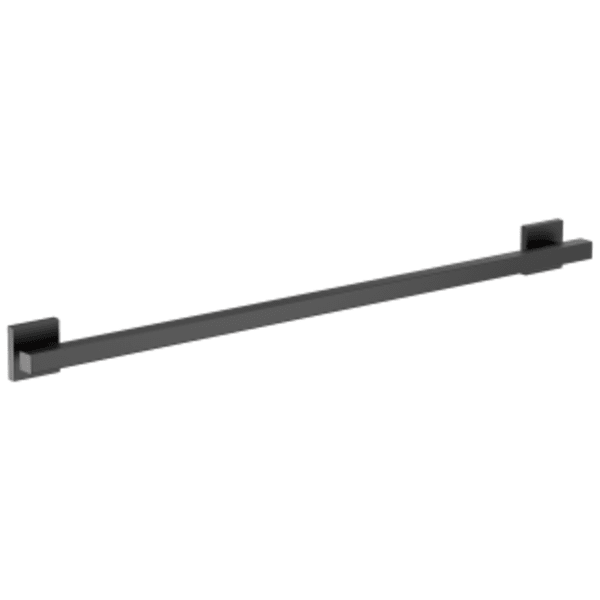 Brizo 36" Linear Square Grab Bar Matte Black
