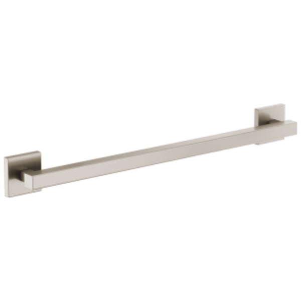 Brizo 24" Linear Square Grab Bar Luxe Nickel