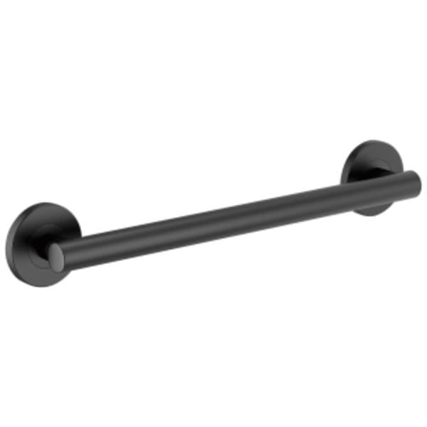 Brizo Other: 18" Linear Round Grab Bar in Matte Black
