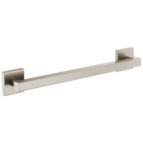 Brizo 18" Linear Square Grab Bar Luxe Nickel