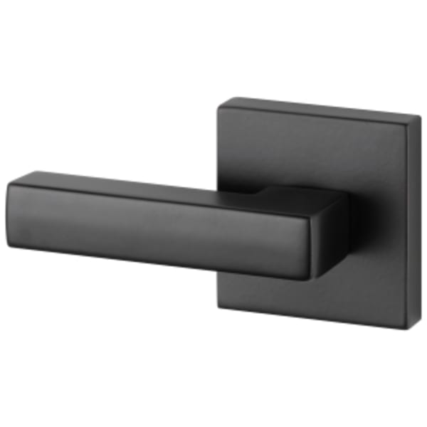Brizo Siderna®: Front Mount Flush Lever in Matte Black