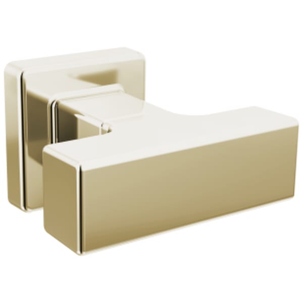 Brizo Frank Lloyd Wright®: Drawer Knob in Polished Nickel / Wood