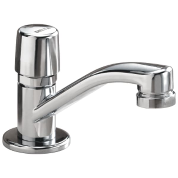 Commercial HDF®: Single Handle Metering Faucet in Chrome