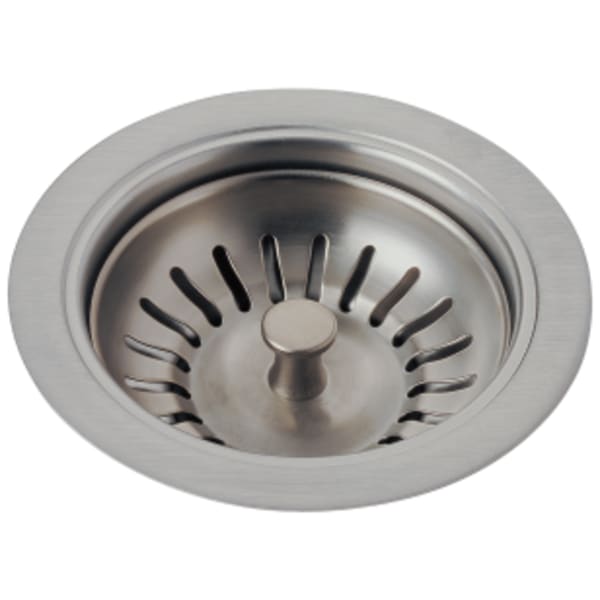 Delta Other: Kitchen Sink Flange and Strainer in Stainless
