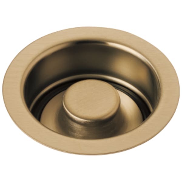 Delta Other: Kitchen Disposal and Flange Stopper in Champagne Bronze