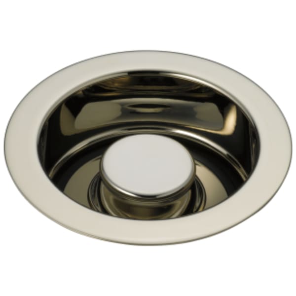 Delta Other: Kitchen Disposal and Flange Stopper in Polished Nickel