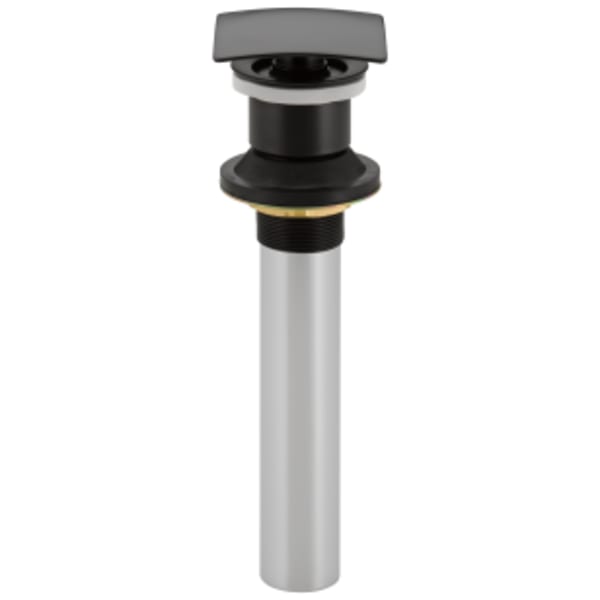 Delta Other: Square Push Pop-Up Less Overflow in Matte Black
