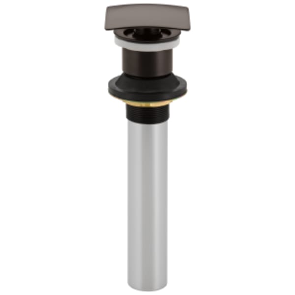 Delta Other: Square Push Pop-Up Less Overflow in Venetian Bronze