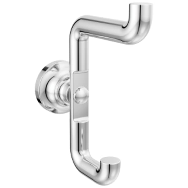 Delta SAYLOR™: Double Robe Hook in Chrome