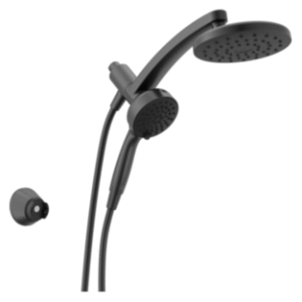 Delta Universal PivotPro™ 3-in-1 Combination Shower with TouchClean® Spray Face Matte Black