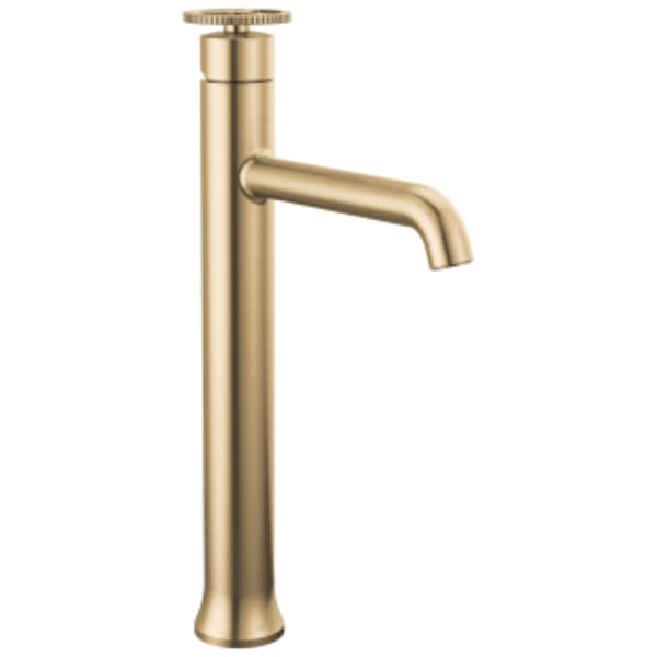 Delta Trinsic®: Single Handle Vessel Bathroom Faucet in Champagne Bronze