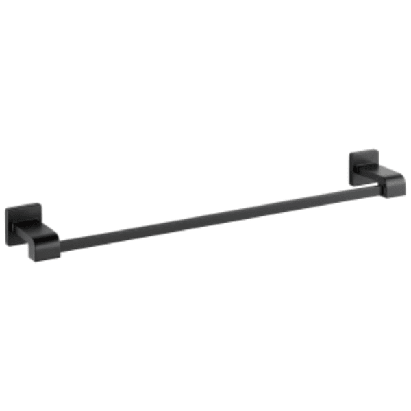 Delta Ara®: 24" Towel Bar in Matte Black