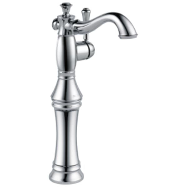 Delta Cassidy™: Single Handle Vessel Bathroom Faucet in Chrome