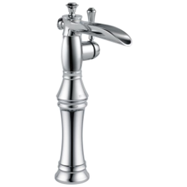 Delta Cassidy™: Single Handle Channel Vessel Bathroom Faucet in Chrome