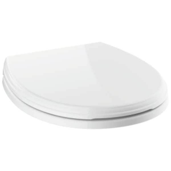 Delta Wycliffe®: Round Front Standard Close Toilet Seat in White