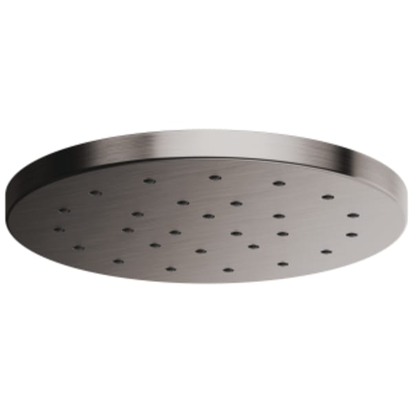 Brizo Brizo Universal Showering: 14" Linear Round Okinetic® Single-Function Raincan Shower Head in Luxe Steel
