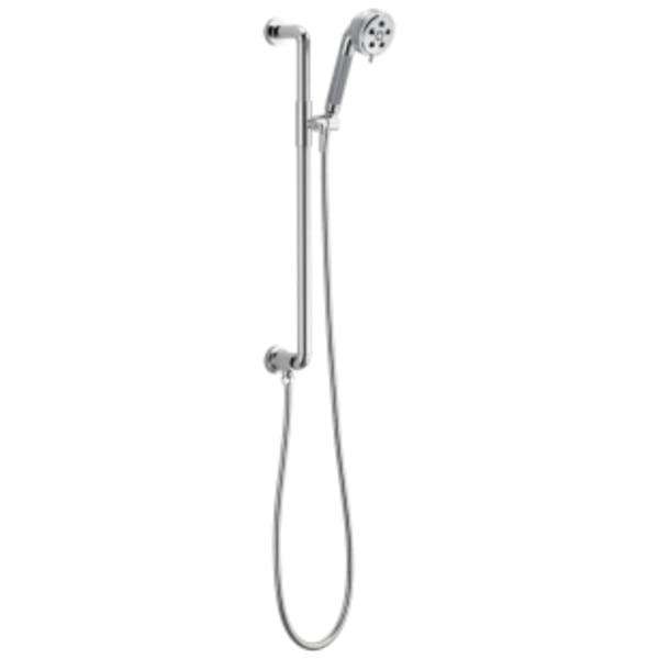Brizo Litze®: Slide Bar Handshower with H2OKinetic® Technology in Chrome