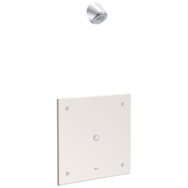 Commercial 860T: Electronic Shower Trim with Push Button Activator in Chrome