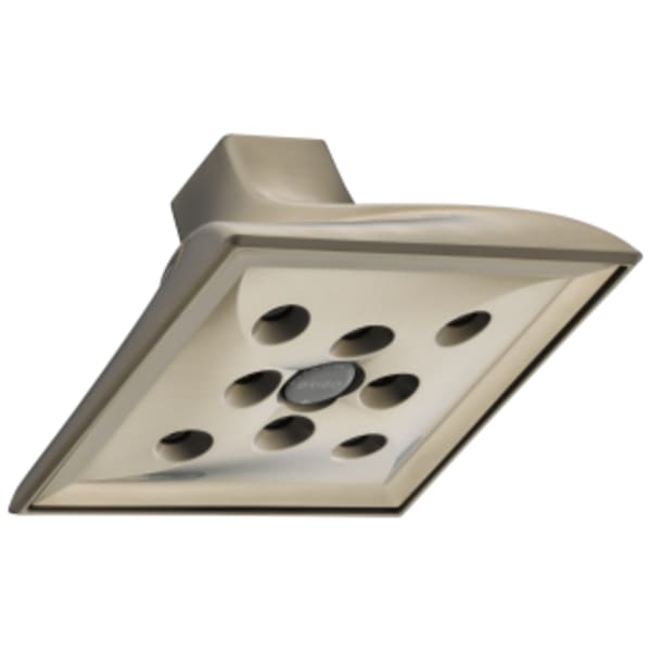 Brizo Virage® Raincan Shower Head with H2OKinetic® Brushed Nickel
